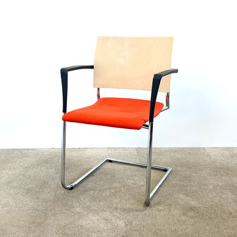 Casala vergaderstoel Fenix (oranje)
