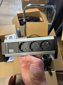 Bachman opbouwunit voorzien van 3x volt