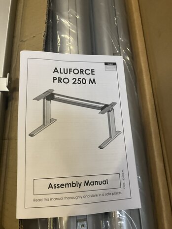 Nieuw Actiforce Aluforce PRO 250M Zit/sta onderstel Alu